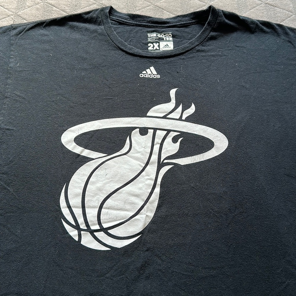 Miami Heat Adidas T-Shirt
